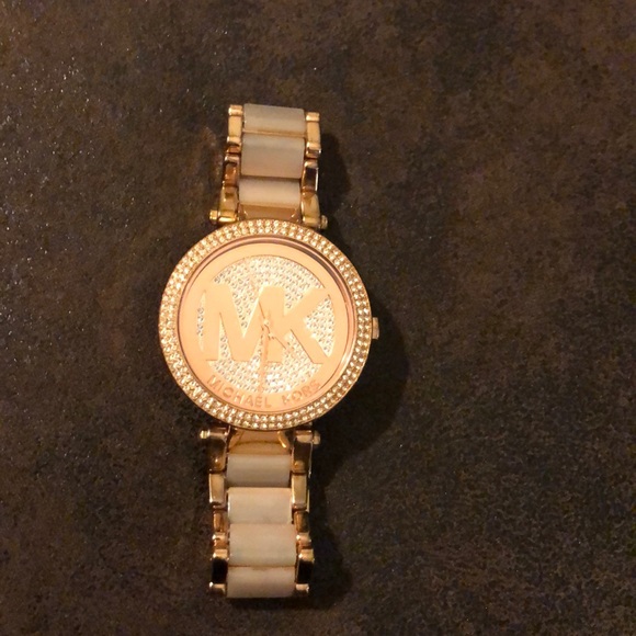 Rose Gold Micheal Kors watch
